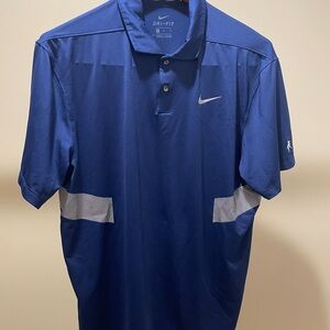 Nike Men's Royal Blue Dri-FIT Polo